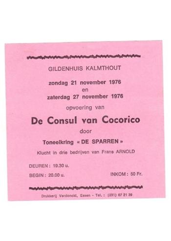 De consul van Cocorico