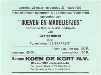 Boeven en madeliefjes