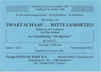 Zwart schaap, witte lammetjes