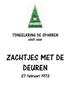 Zachtjes met de deuren