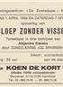 Sloep zonder visser